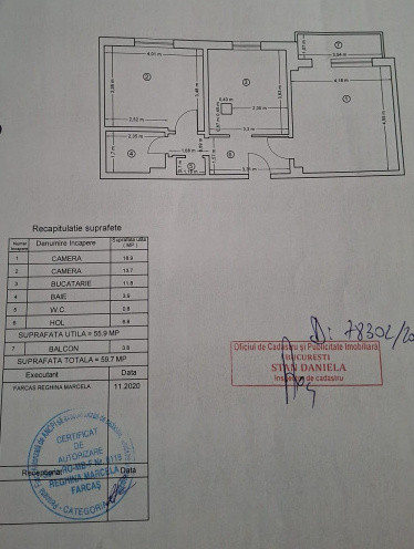 Apartament 2 camere Baicului