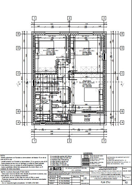 Casa Individuala-3 dormitoare P+1 -zona Berceni-Ilfov