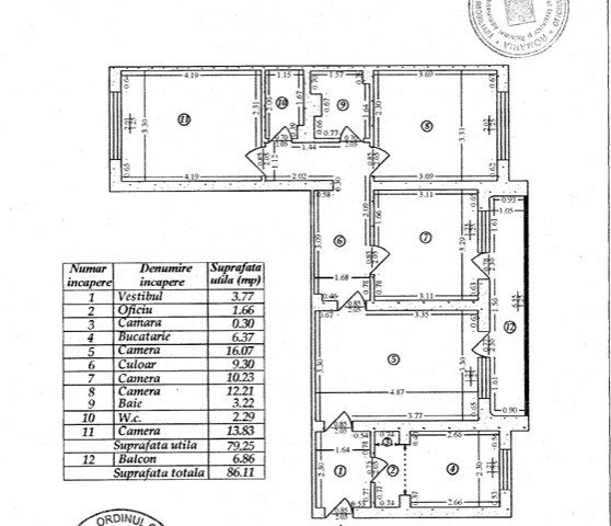 Apartament 4 camere-semidecomandat-zona Drumul Taberei