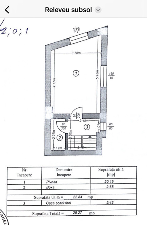 Casa 3  Camere-Calea Mosilor-Obor-90 Mp