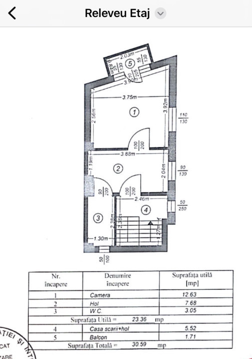 Casa 3  Camere-Calea Mosilor-Obor-90 Mp