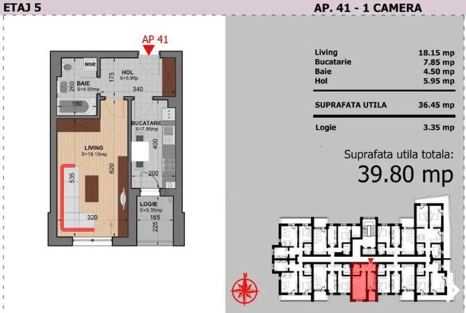 Garsoniera Mobilata si Utilata Metalurgiei/Hornbah