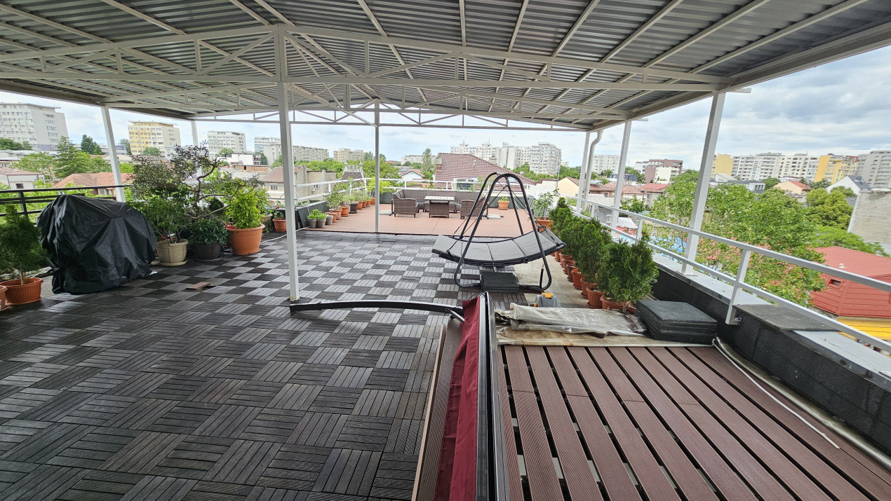 Apartament 5 camere+Terasa 120 mp+garaj -zona - Primaria Sector 1 -Banu Manta