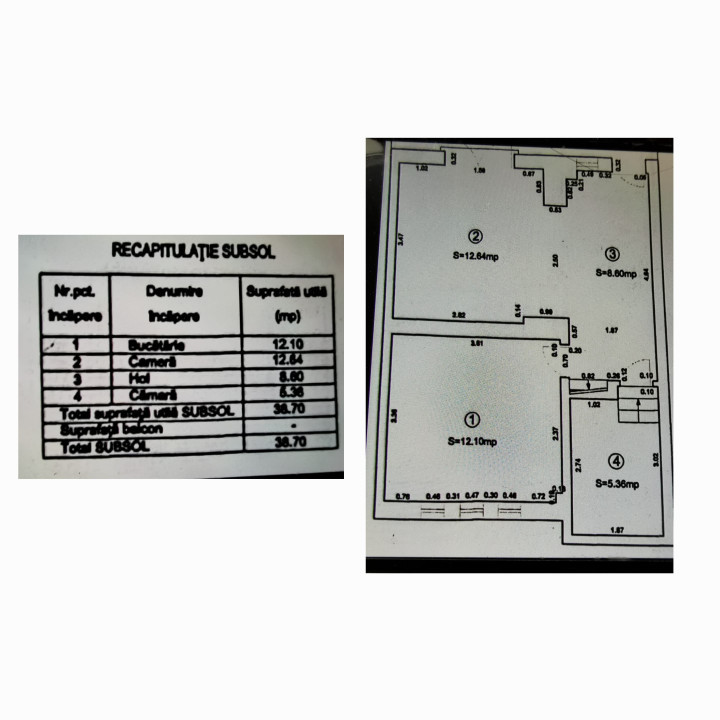 Casa -4 camere -zona Vatra Luminoasa