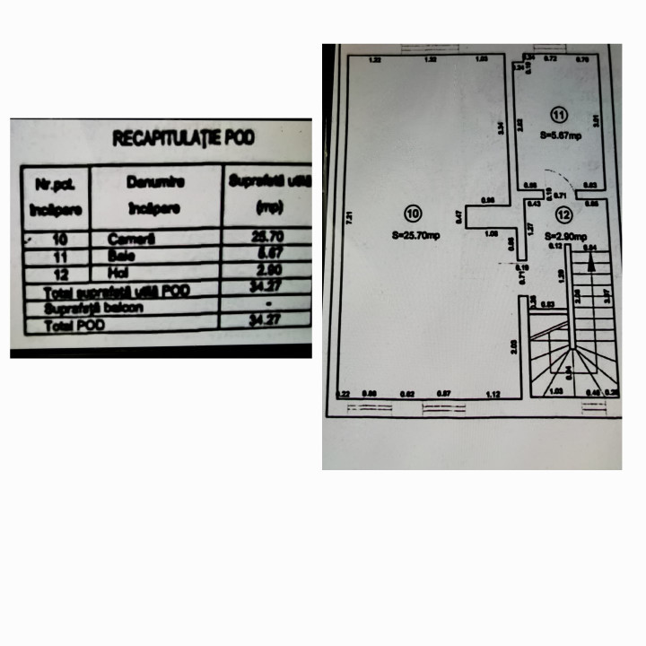 Casa -4 camere -zona Vatra Luminoasa