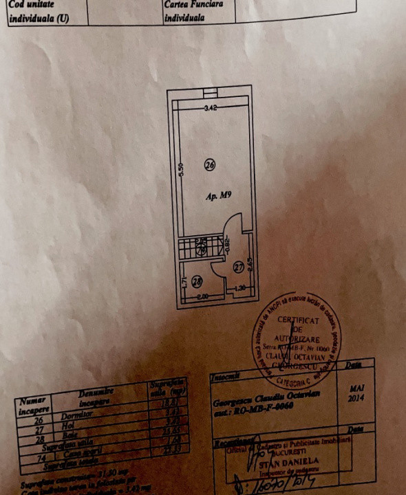 Apartament 2 camere Oltenitei-Aparatori