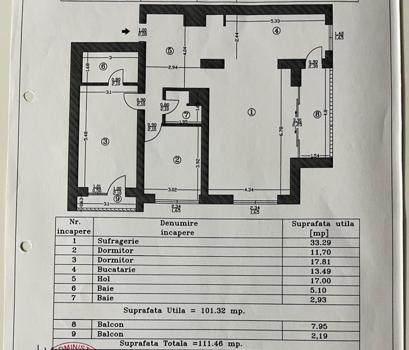 Apartament - 3 camere - In City Mall Vitan