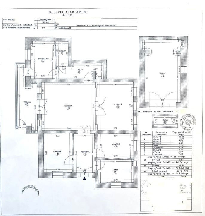 4 CAMERE- GARAJ SUBTERAN- RENOVAT TOTAL - AVIATORILOR-KIESELEFF