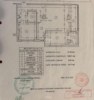 APARTAMENT 3 CAMERE PARCUL CAROL CU PARCARE SUBTERANA