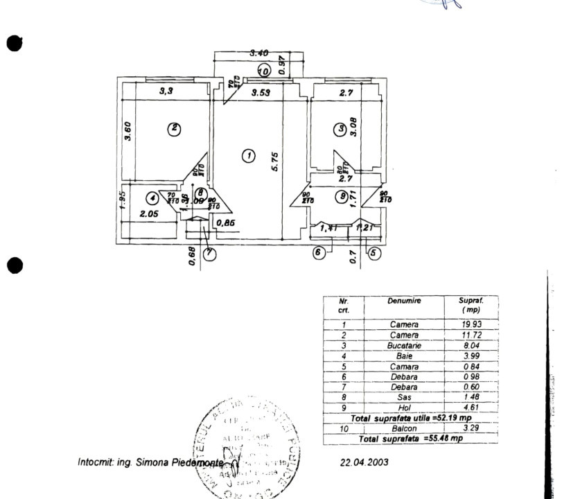 Apartament 2 camere 13 Septembie-Panduri