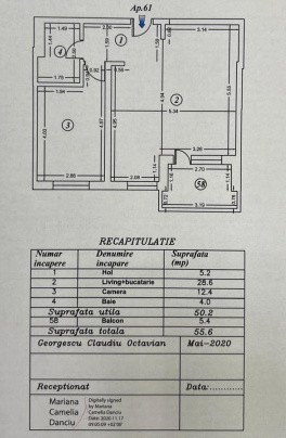 Apartament - 2 camere - decomandat - MIhai Bravu 