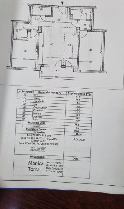 Apartament 3 Camere - Finisaje la Alegere - 3/4 - Fundeni