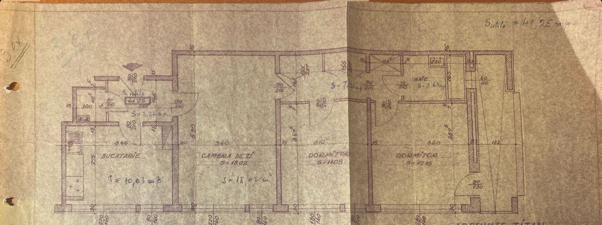 Apartament 3 camere Vis-A-Vis Pac I.O.R