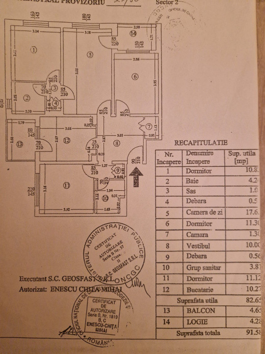 Apartament 4 camere Arena Nationala