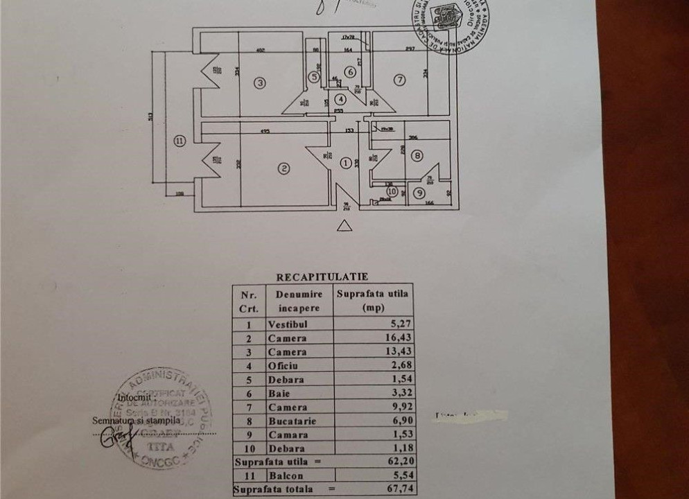 Apartament 3 Camere - Decomandat - Titan