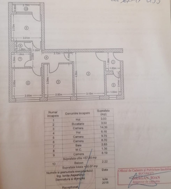 Apartament 4 camere Apusului-Iuliu Maniu-Mobilat complet