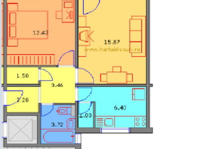 Apartament 2 camere Toporasi