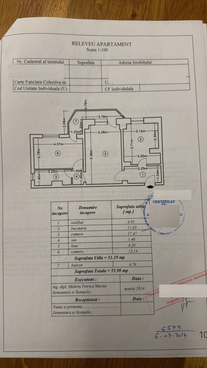 Apartament 2 camere 13 Septembie-Panduri