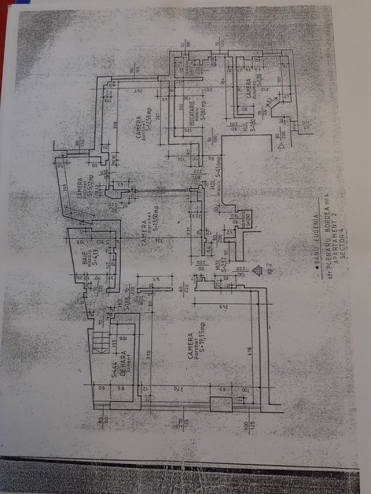 Apartament 5 Camere -Centrala Proprie- Unirii-Poenarul Bordea