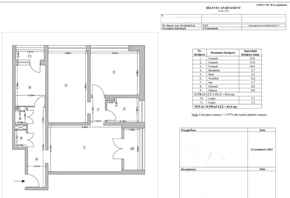 APARTAMENT 3 CAMERE DOROBANTI-FLOREASCA-BELLER