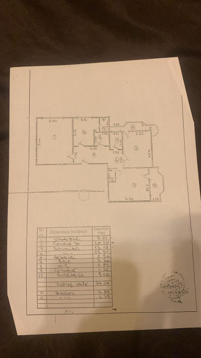 Apartament 3 camere  decomandat – Rahova - Petre Ispirescu