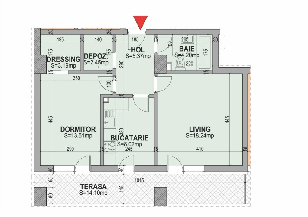 Apartament 2 camere – Bd. Timisoara - zona Parc Brancusi