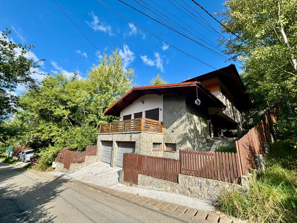 Vilă spațioasă -7 camere-vedere panoramică-Azuga