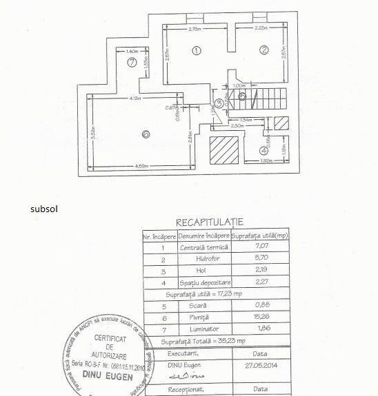 Casa INDIVIDUALA - S+P+1+M - 5 minute de metrou TINERETULUI