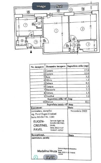 Apartament 2 camere - 57.4 mp - Soseaua Giurgiului - Piata Progresul