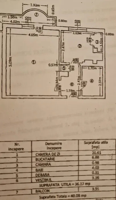Garsoniera Metrou Constantin Brancoveanu