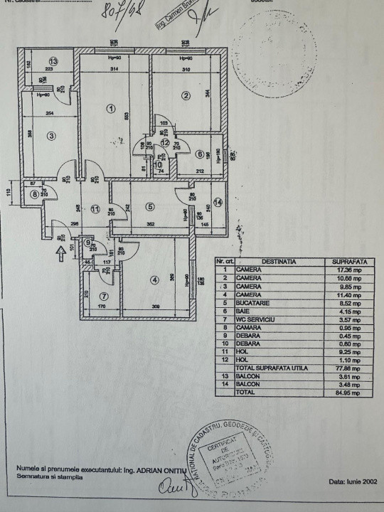 Apartament 4 camere  complet renovat – piata Rahova 