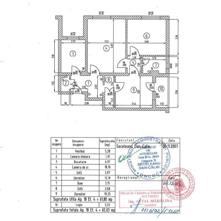 COD E19133 - Apartament de 3 camere METROU Dristor