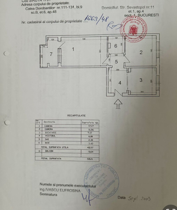 Apartament 2 camere – Calea Dorobanti