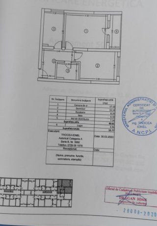 Apartament Decomandat -2 Camere - Militari