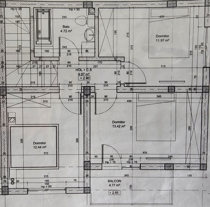 Casă duplex 4 camere-Chiajna-curte proprie-terasă-parcare