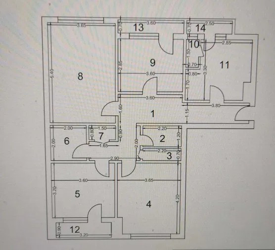 Apartament de vanzare-3 decomandat-zona Unirii