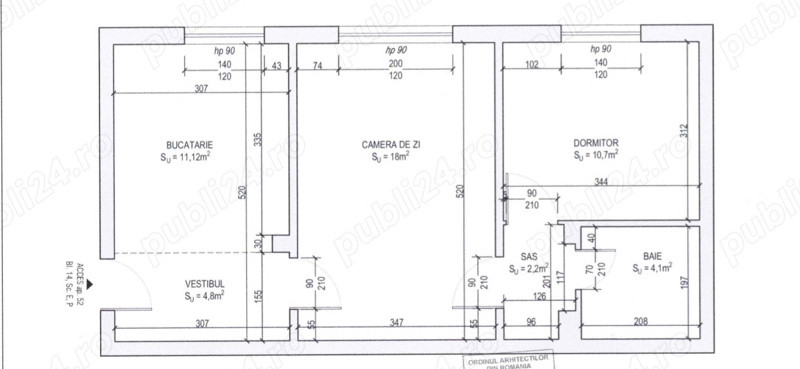 Apartament 2 camere, spatios 51 mp Berceni - Gradistea