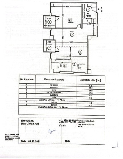 2 CAMERE - 2 TERASE - ULTRALUX - IANCU NICOLAE