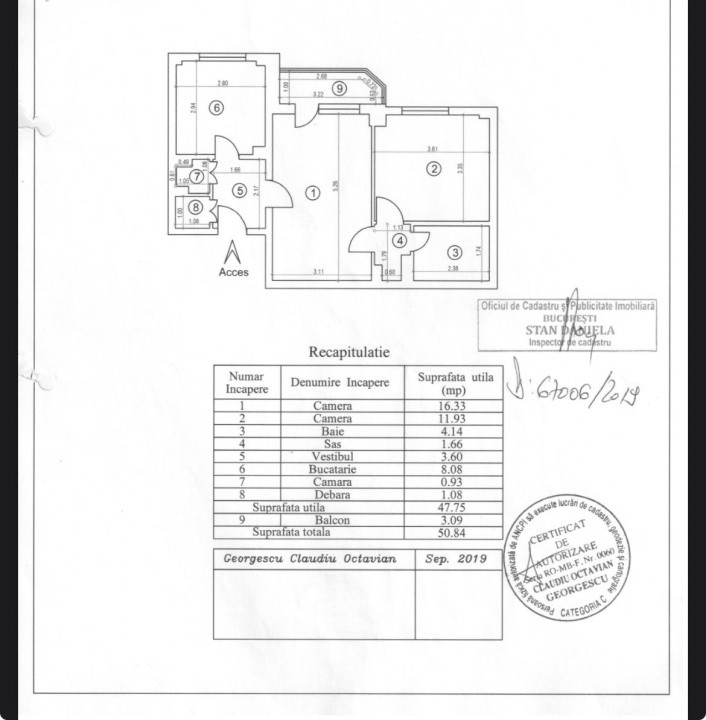 Apartament 2 camere – Sos Iancului/ Pantelimon - Mega Mall