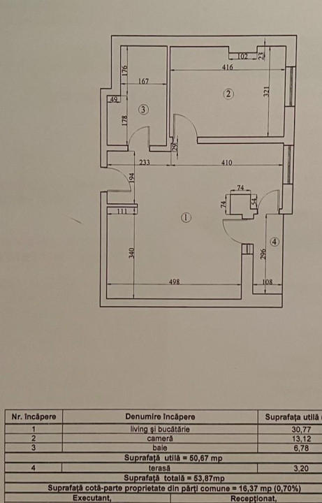 Apartament 2 camere-de vanzare-zona Decebal