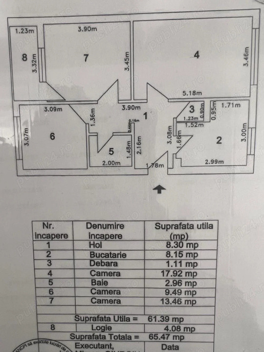 Apartament 3 camere-decomandat-zona Drumul Taberei 
