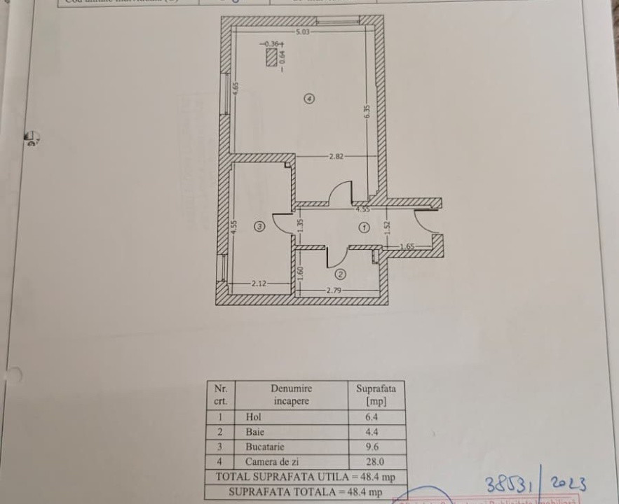 Garsoniera decomandata – Berceni - Grand Arena
