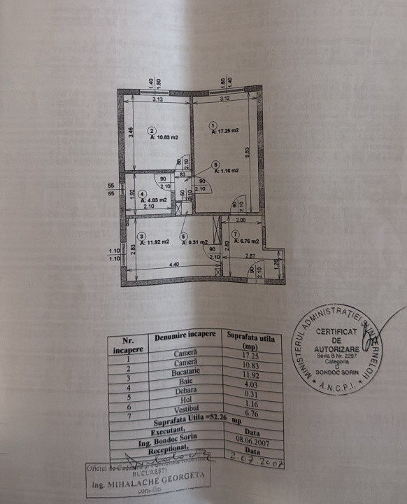 Apartament-de vanzare-2 camere-semidecomandat-zona Soseaua Oltenitei