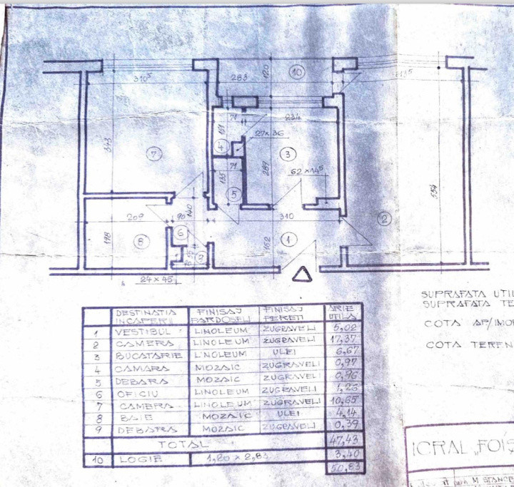 Apartament - 2 camere - decomandat - Basarabiei - Chisinau 