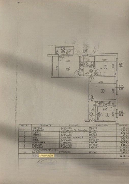 Apartament 3 camere-semidecomandat-zona 1 Mai / Ion Mihalache