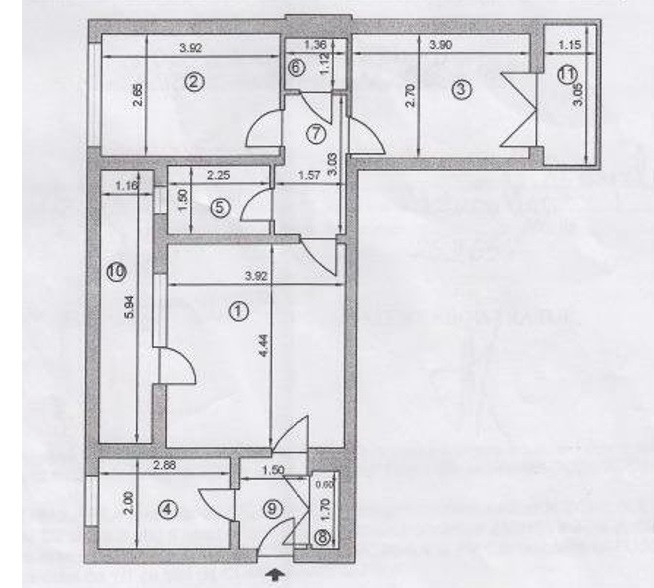 Apartament 3 camere - ETAJ 6 - zona ALEXANDRU OBREGIA