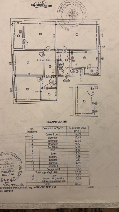Apartament - 4 camere - decomandat - Berceni - Stoian Militaru 