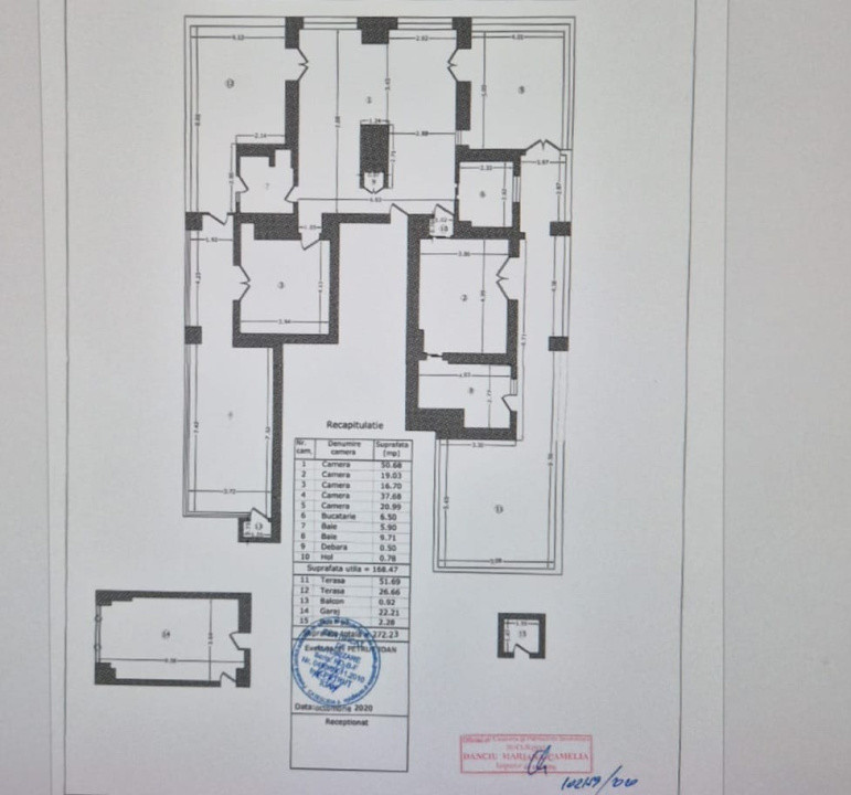 Apartament 5 camere-spatios- zona central-garaj