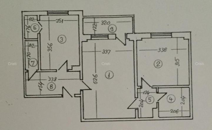 Apartament - 2 camere - semidecomandat - Iancului 