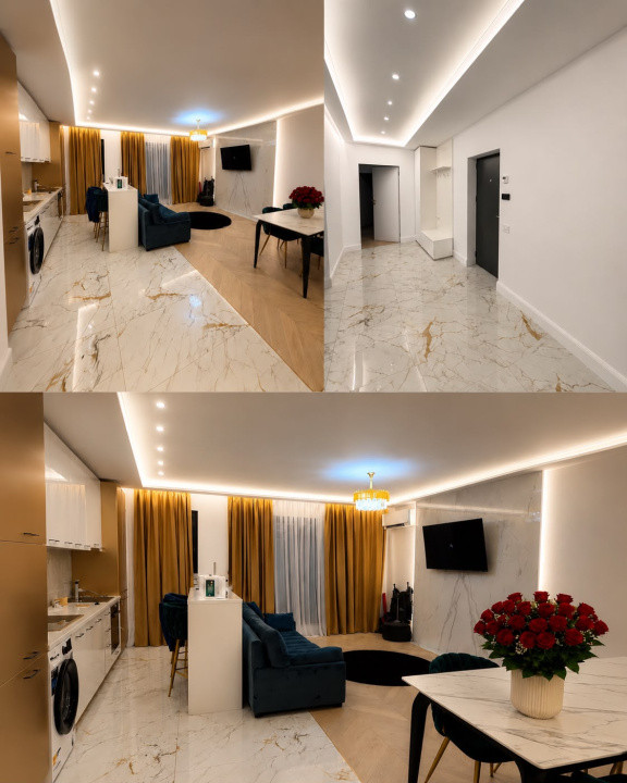 Apartament 3 camere-zona Timpuri Noi-parcare subteran- contra cost 